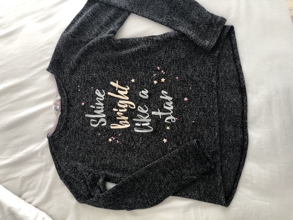 Bluzka cienki sweterek H&M r. 134-140