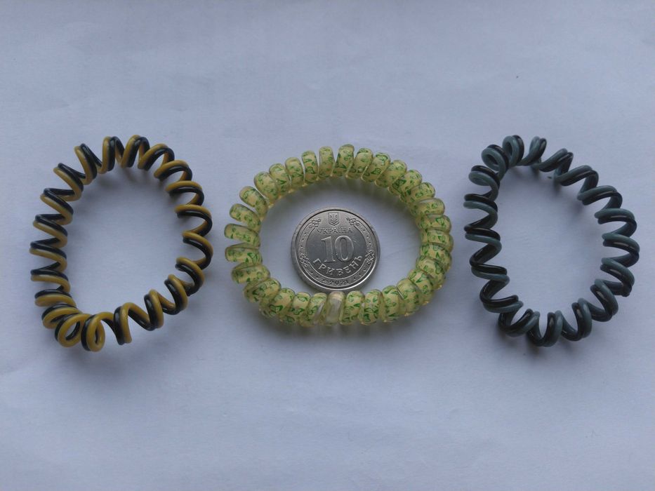 Резинка на волосся спіралька