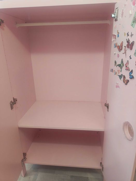 Zestaw szafa i komoda Ikea Busunge