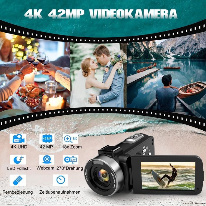 Câmera Filmar Digital 4k