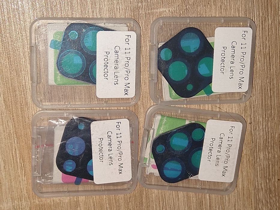 4xSzkło na Aparat/iPhone 11 pro/11 pro max/Zestaw