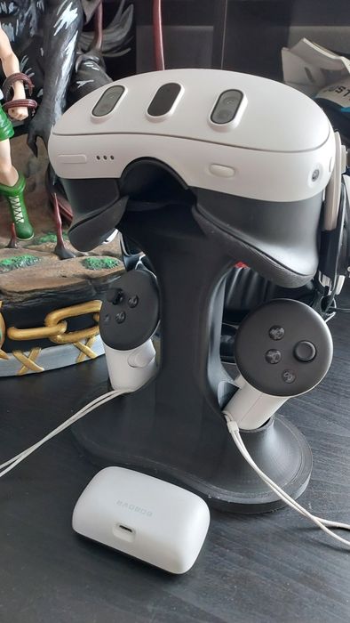 Meta Quest 3 512 + BOBOVR S3 Pro+protetor de letes+suporte