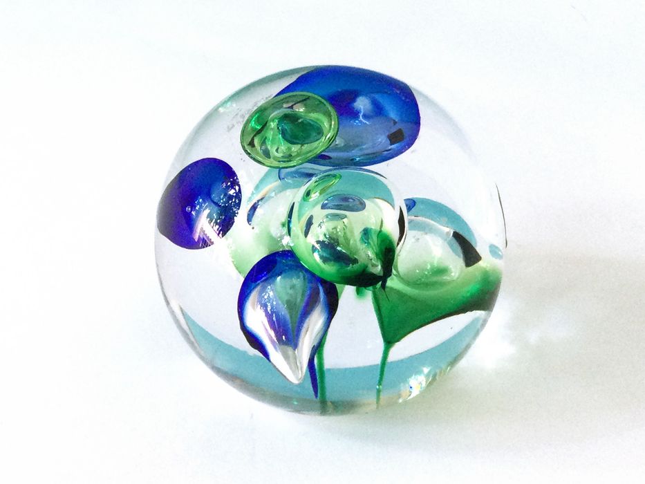 Pisa papéis de Vidro Soprado à Mão, Langham Inglaterra, anos 80