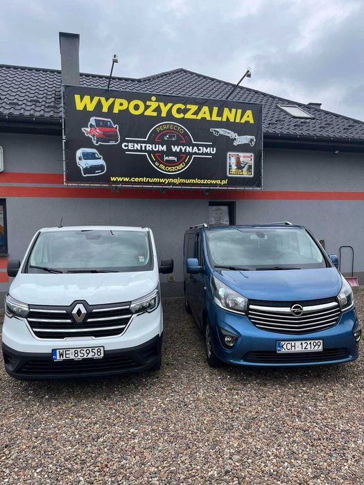 Wynajem Wypożyczalnia Busa Busów 9 Os Renault Trafic 24r