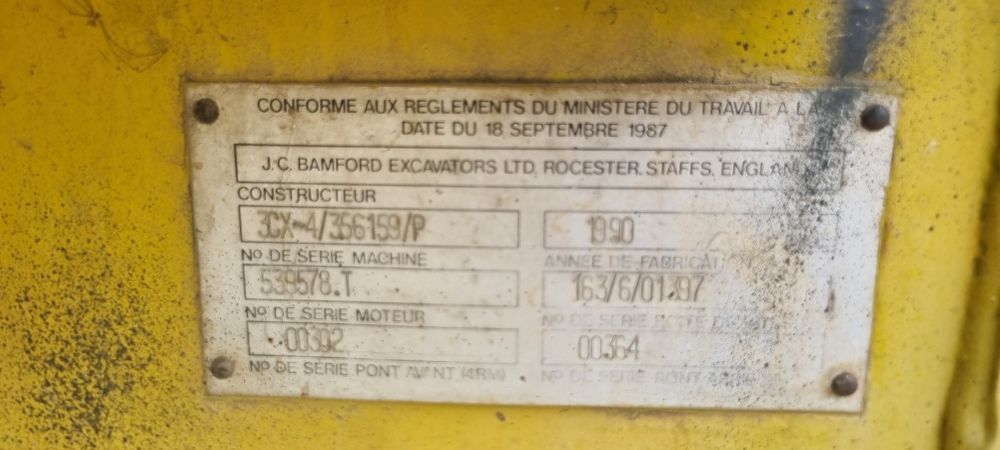Retroescavadora Jcb 3cx