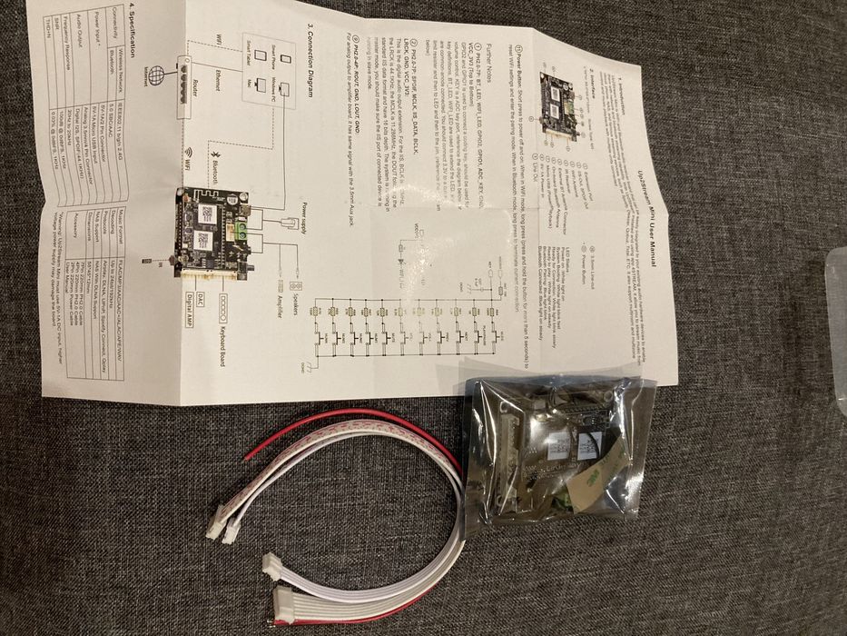 Up2Stream Mini - Multiroom Wi-Fi Streamer Board (No Amp)