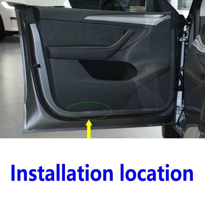 Luz porta boas vindas Tesla Model 3 S Y X    NOVO