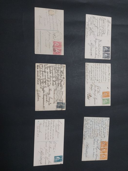 Postais filatélicos antigos