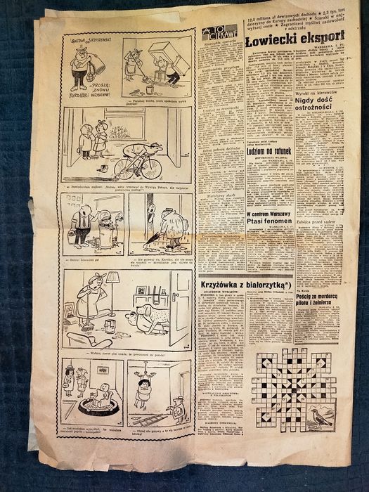 Gazety z PRL z 1966 roku