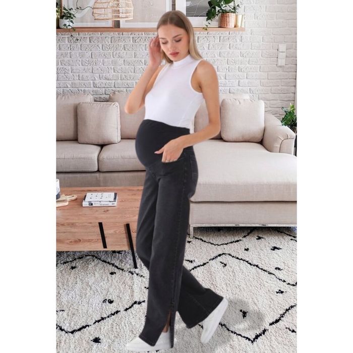 Речі для вагітних , Джинси Lesson з розрізами, легінси , брюки кльош