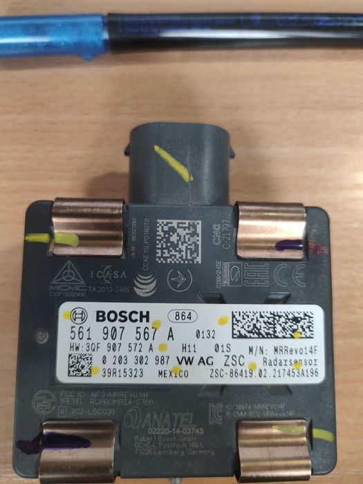 Радарний датчик/дістронік VW volkswagen Passat B9 USA 2019 -561907567A