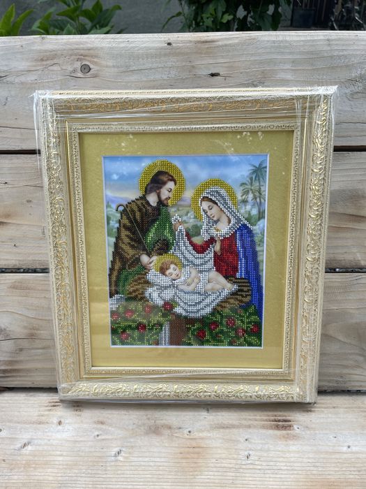 Картини вишиті бісером, ікони