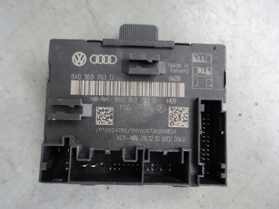 audi a1 i 8x 3 drzwiowa 10-18 moduł sterownik drzwi lewy przód oryginał