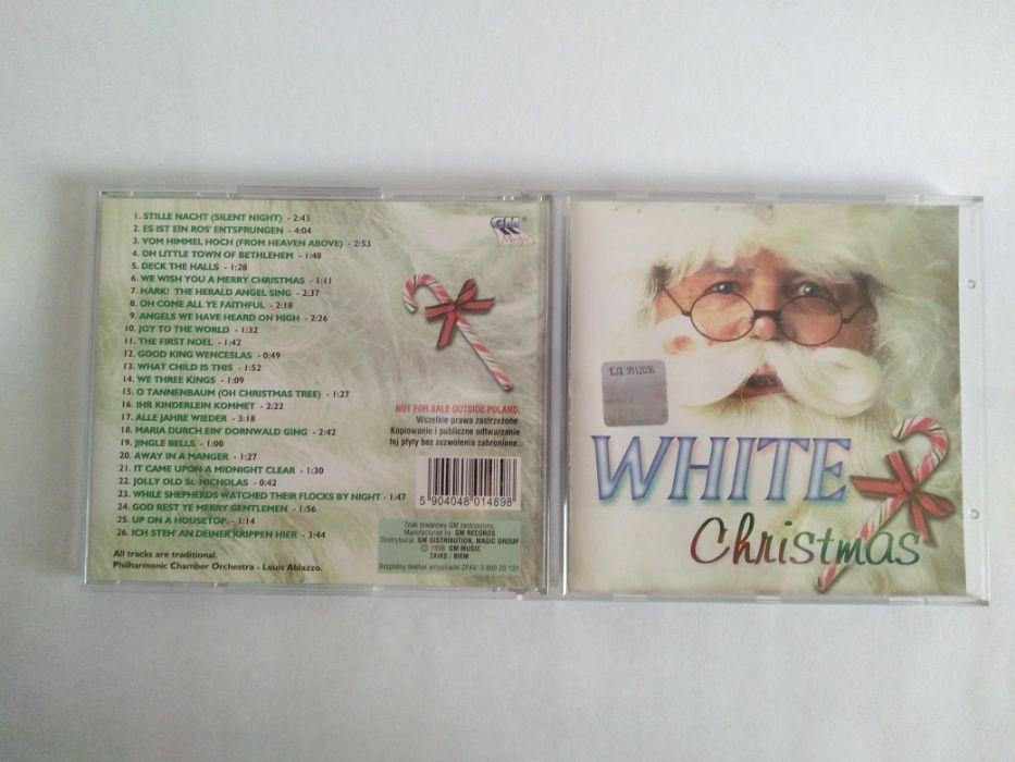white christmas płyta CD