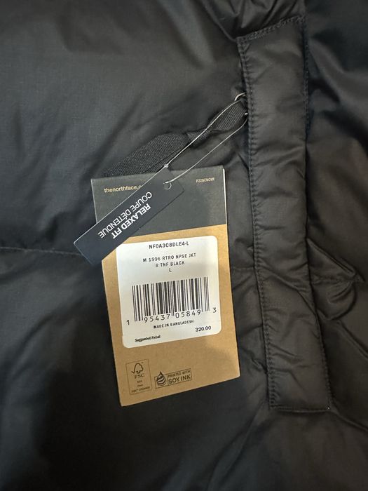 Чоловічий пуховик The North Face Nupste 1996