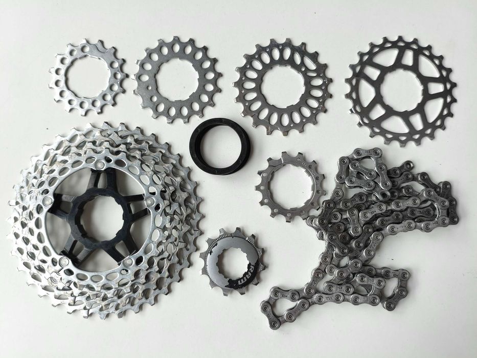 Kaseta SRAM PG-1050 10s 11-36T + Łańcuch Shimano CN-5600 + Nowa spinka
