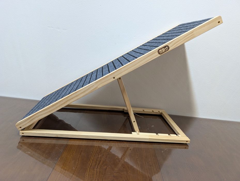 TIAKI Rampa dla Zwierząt Psa Kota Up & Down L 100x40x32-60cm N