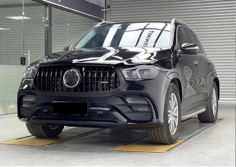 Обвес бампер передний задний диффузор Mercedes Benz W167 GLE 63 AMG