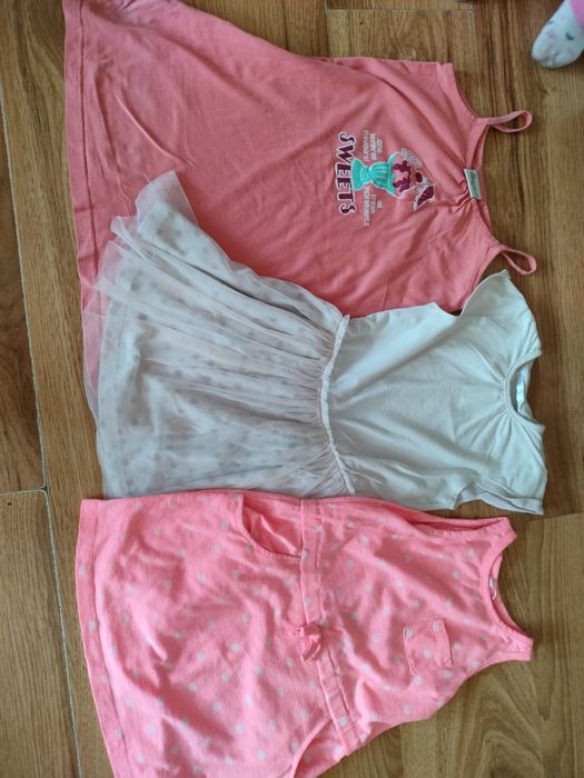 Paka 116 dziewczynka letnie