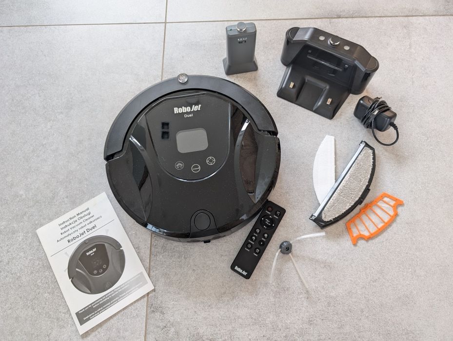 Odkurzacz, robot RoboJet Duel