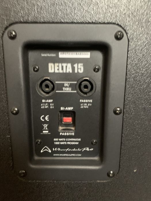 Колонки топи, 500 вт Wharfedale Pro ( elektro voice, pak audio, MAG)