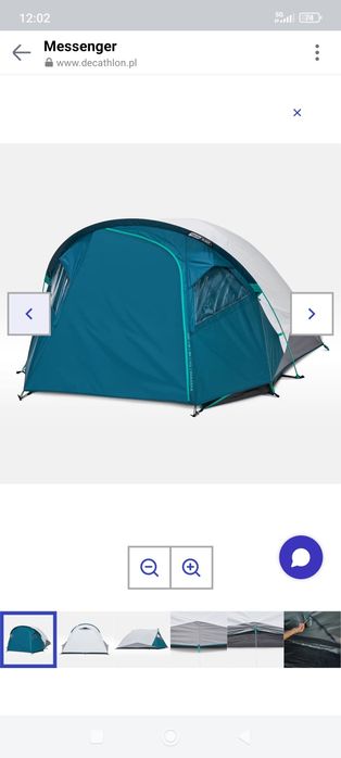 Namiot 3 osobowy Decathlon