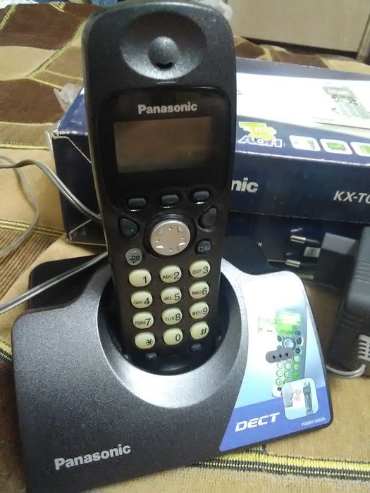 Телефон Panasonic. Новые батареи. Радиотелефоны Panasonic Philips Sony