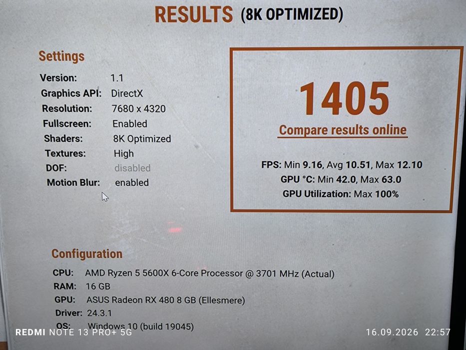 Asus ROG Strix Radeon RX480 8GB