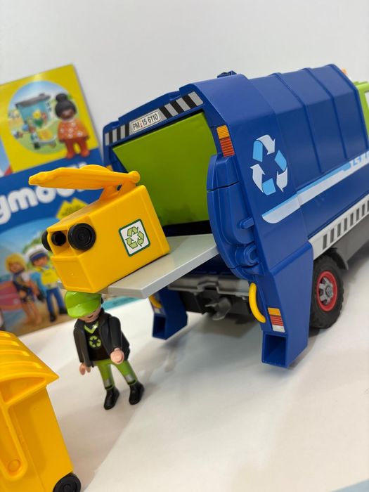 Playmobil 6110 City Action Nowa śmieciarka do recyklingu
