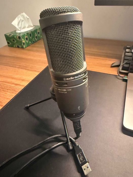 Mikrofon pojemnościowy Audio-Technica at 2020 usb+