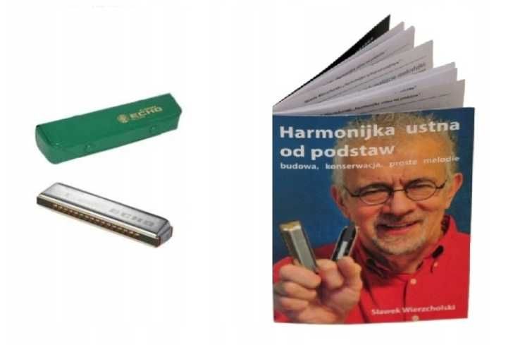 Harmonijka ustna Hohner Echo 2309/32 C + książka samouczek