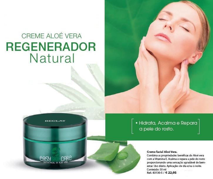 Creme de Rosto de ALOÉ VERA, Cristian Lay - NOVO! A ESTREAR!