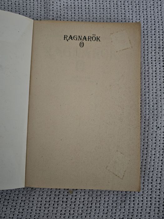 M. Rodziewiczówna - Ragnarök. Stare książki polskie
