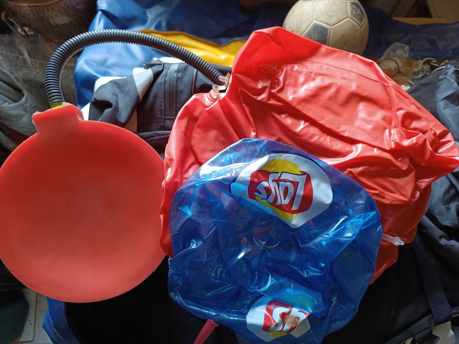 Conjunto de Praia: bola bomba e almofada