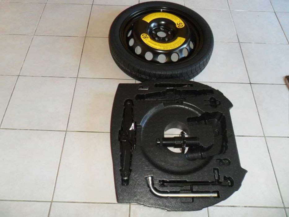 RODA SUPLENTE COM TUDO COMPLETO SEAT VW SKODA