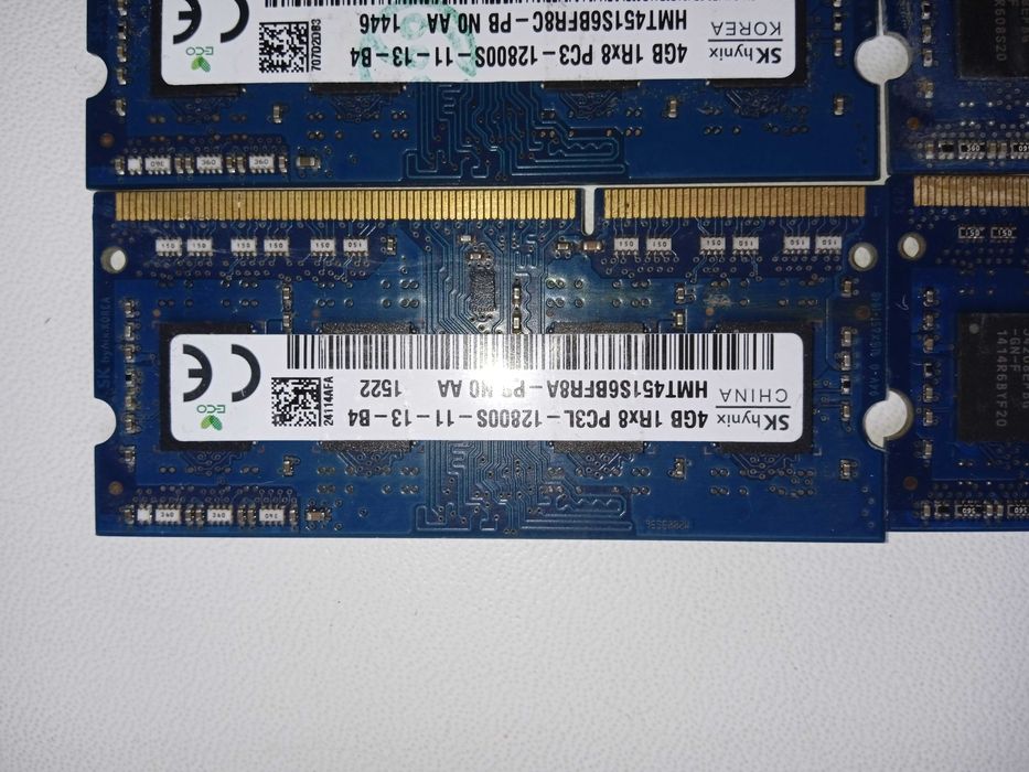 оперативна пам'ять  DDR3/4 гб