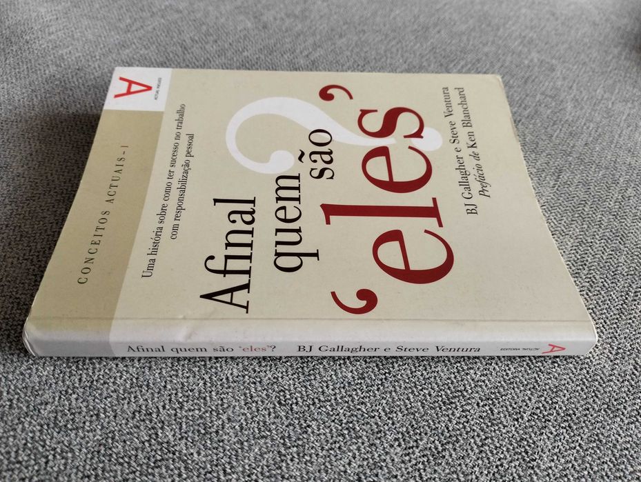 Livro "Afinal quem são eles" de BJ Gallagher e Steve Ventura