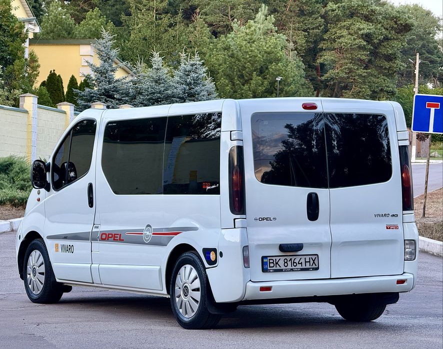 Opel Vivaro 1.9 ПАСАЖИР 9 Місць! Ідеальний Стан Гаражне зберігання 1 ВЛАСНИК!