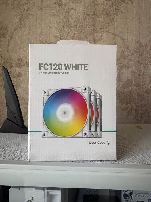 DeepCool  FC120 White 3 in 1 RGB кулер для ПК
