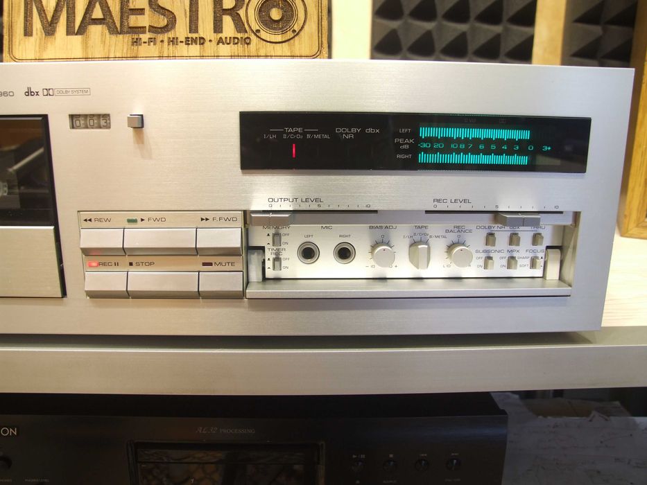 Касетна дека Yamaha. JAPAN. dbx. 8 кг. Супер стан. Без передплати