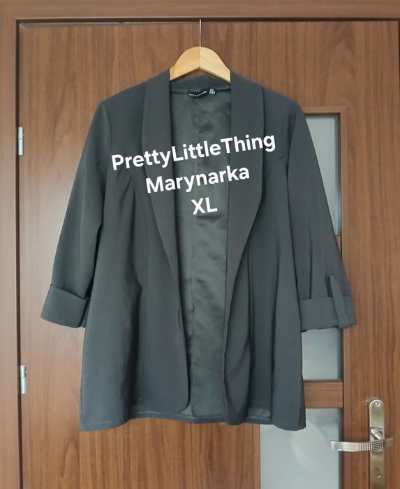 Marynarka Szara PrettyLittleThing XL Jak nowa