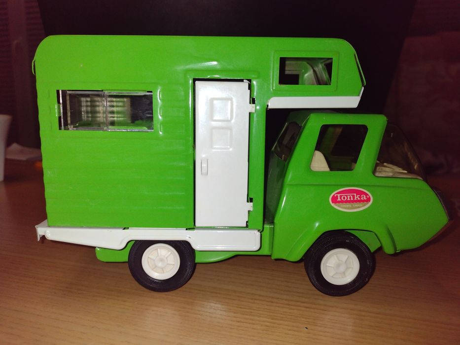 Zabawka Mini Tonka kamper 1250 jak nowy auto metalowe oryginalne