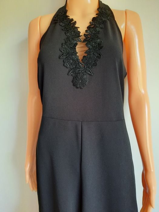 Elegancki kombinezon czarny