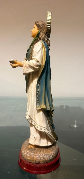 Estátua Santa Luzia - Imagem Religiosa