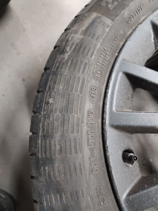Opony letnie 225/55/R17 Continental 2019 rok