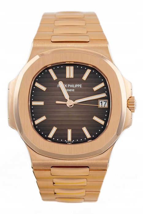 Годинник автоматичний Patek Philippe Nautilus rose gold