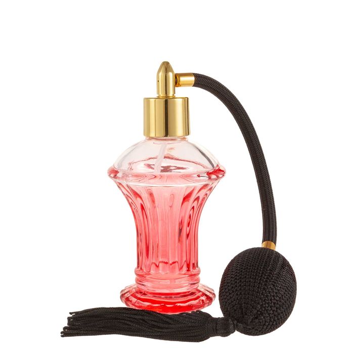 Butelka Flakon na perfumy z pompką - 50 ml! CZERWONA!