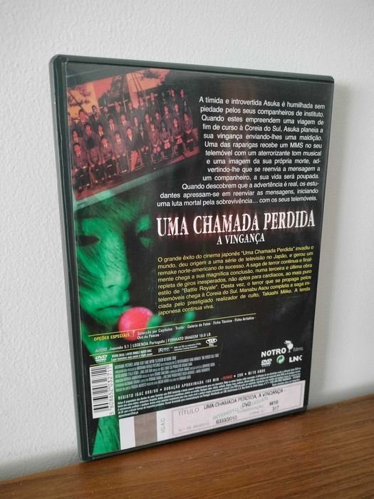 Filme DVD: Uma Chamada PerdidaA Vingança - One Missed Call 3