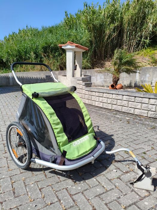 Atrelado/Reboque para bicicleta Croozer para 2 crianças