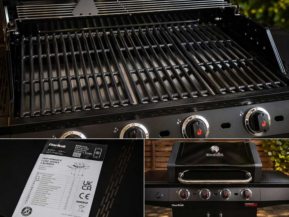 Grill Gazowy 4 Palniki True Infrared BBQ Premium Ogrodowy Promocja